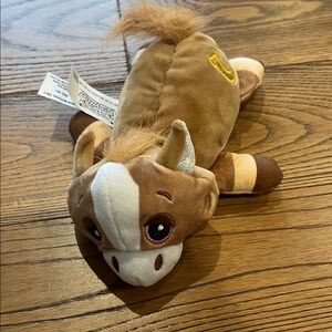 Cutetitos ponyitos Tan and White Plush Horse Toy